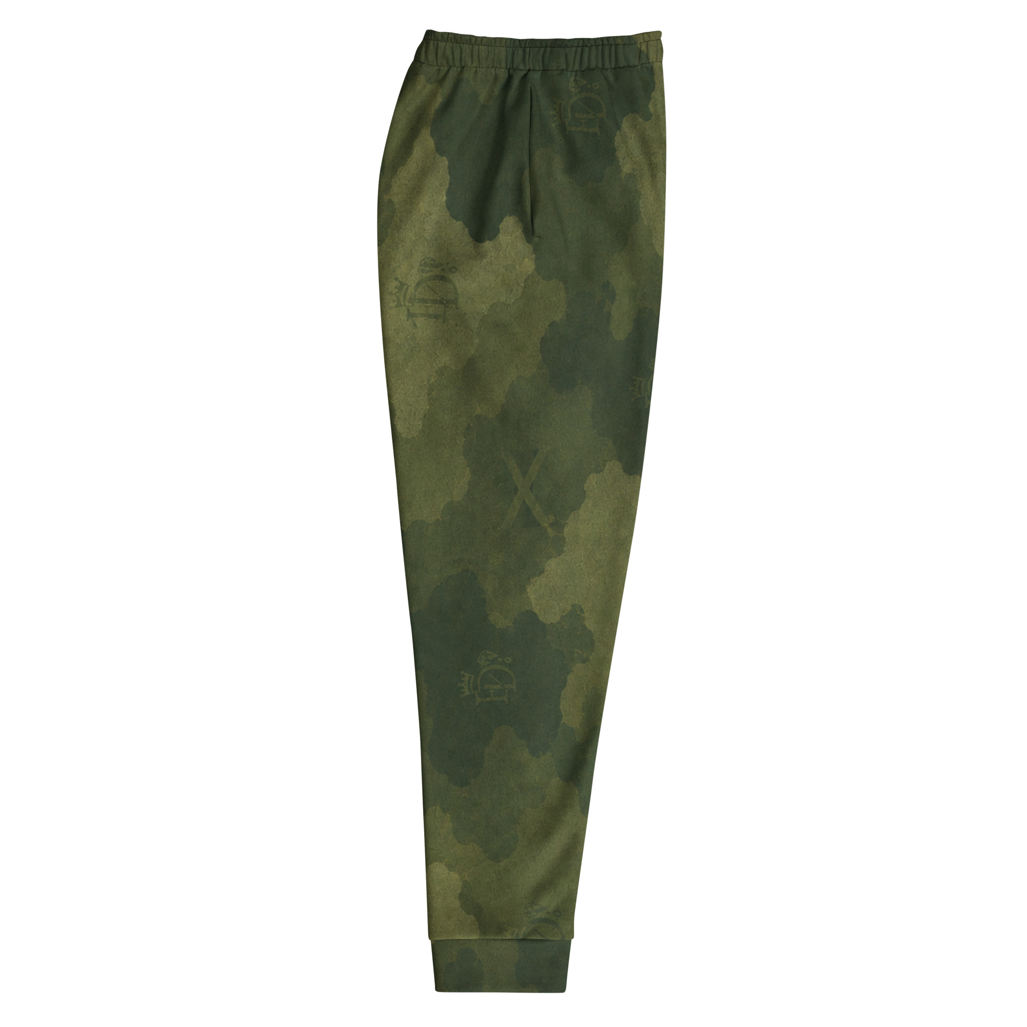 "MAROON LIGHT CANOPY CAMO" Men's Joggers - Image 2