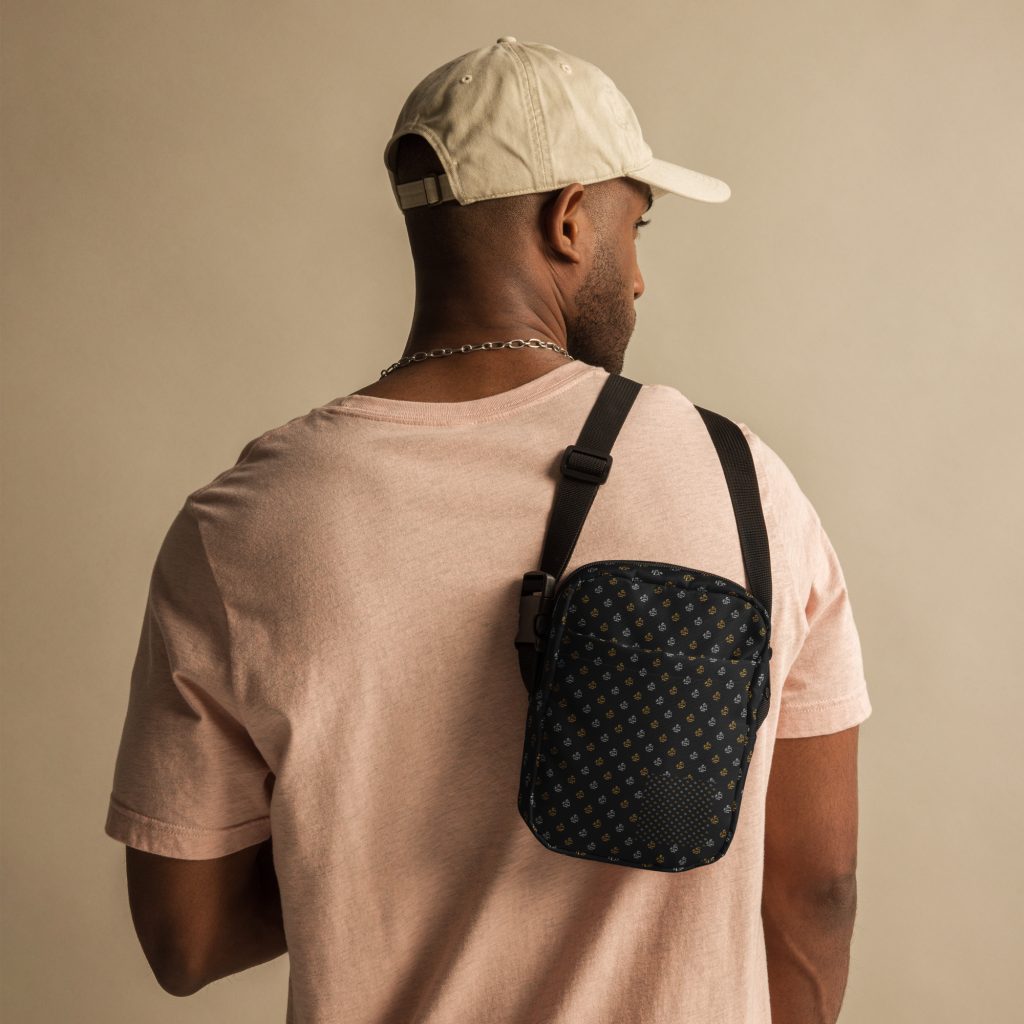 ED-BLACK-LABEL "SIGNATURE" Utility crossbody bag