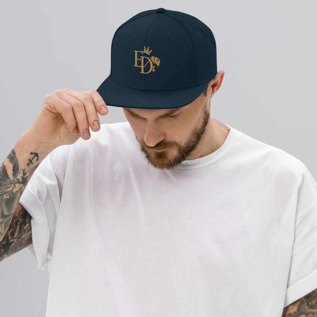 ED-BLACK-LABEL "SIGNATURE" Snapback Hat